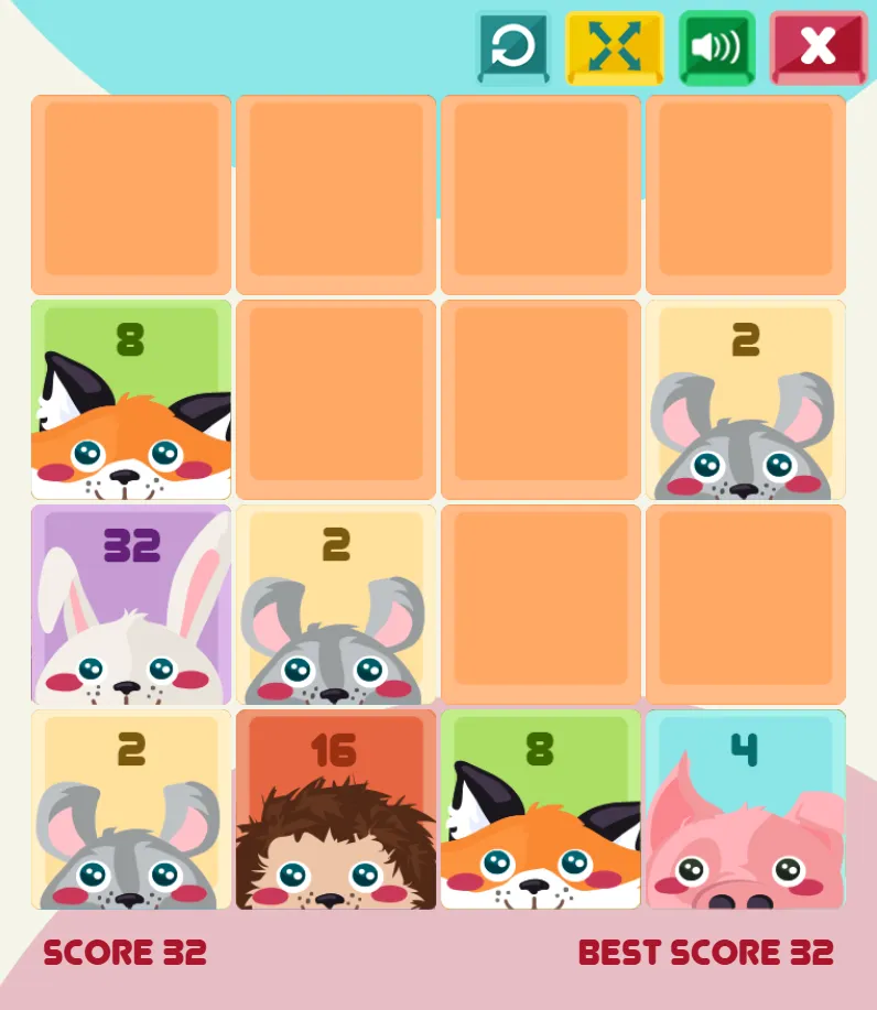 2048 Cuteness Edition Stage 3 - Setting Up Combo Merges 2048 Cuteness Edition Advanced Play - Chain Reaction Mergers