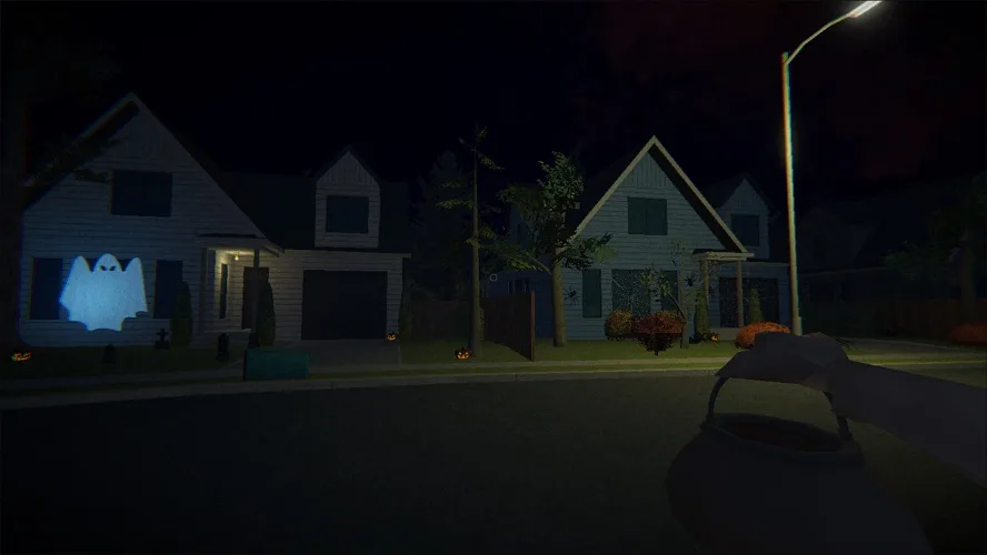 Candy Killers Stage 1 - Explore Halloween Streets Candy Killers Neighborhood Exploration - Visit Houses