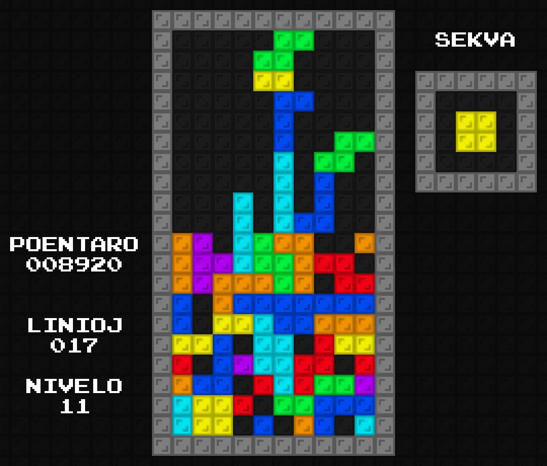 Dupartitris Stage 2 - Stack for Split Combos Dupartitris Combo Setup - Create Multi-Line Split Clears
