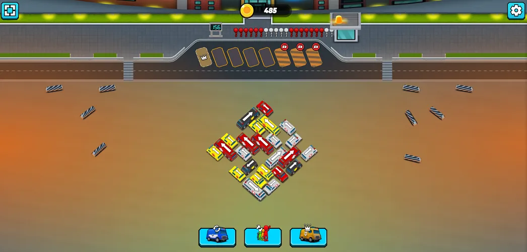 Emergency Jam - Match Colors Precisely Emergency Jam Passenger Matching - Select Correct Bus Colors