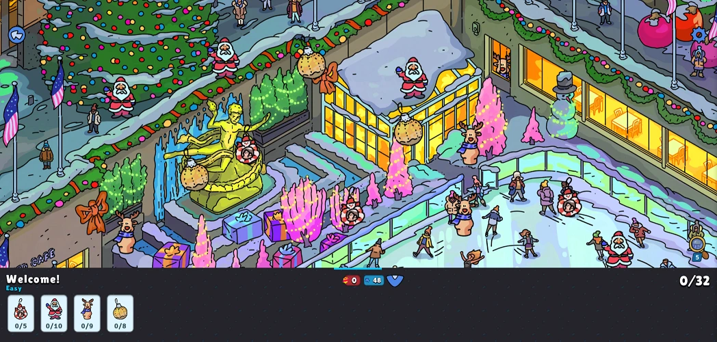 Hidden Objects Stage 2 - Methodical Scene Examination Hidden Objects Systematic Searching - Grid Pattern Scanning