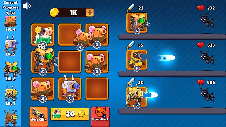 Idle Pop Merge Stage 4 - High-Level Warriors vs Bosses Idle Pop Merge End Game - Ultimate Warrior Units