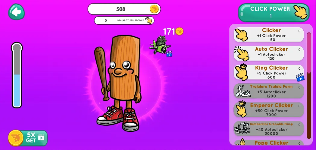 Italian Brainrot Baby Clicker Stage 3 - Unlock New Characters Italian Brainrot Baby Clicker Character Unlocks - Discover Absurd Memes