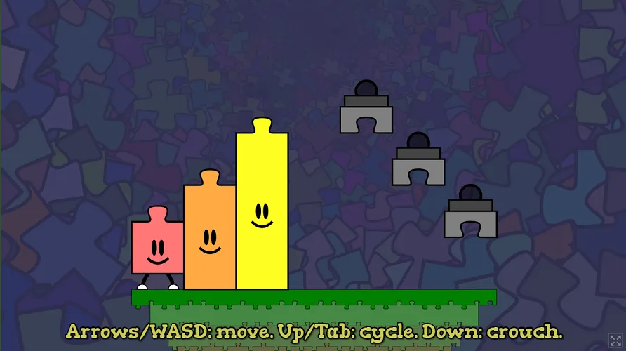 Jigsaw Tussle Stage 2 - Connecting Compatible Pieces Jigsaw Tussle Piece Connection - Matching Tabs and Slots