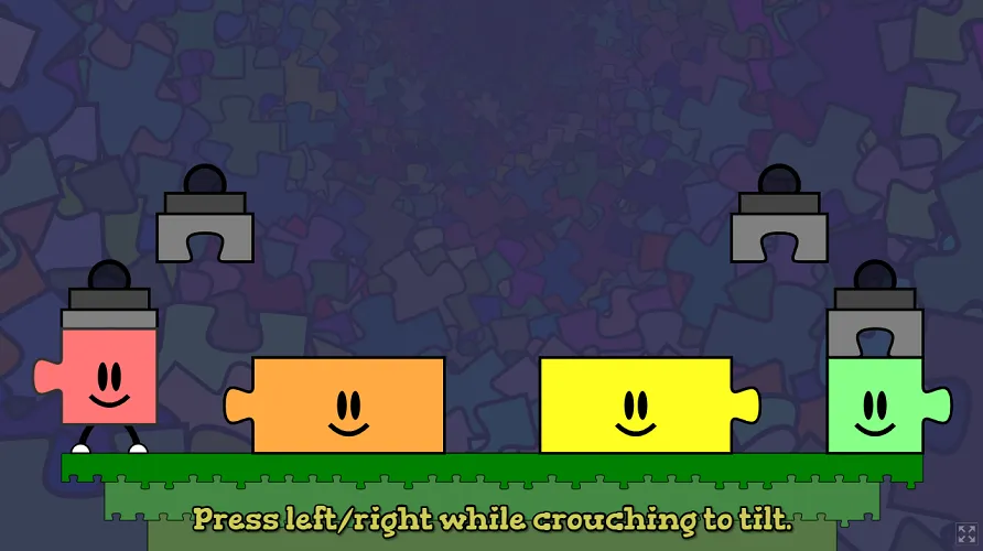 Jigsaw Tussle Stage 3 - Using Tilt Mechanics Jigsaw Tussle Advanced Mechanics - Tilting for Optimal Placement