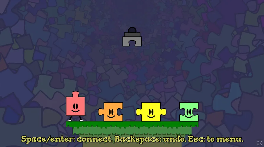 Jigsaw Tussle Stage 4 - Victory Configuration Jigsaw Tussle Solution - All Lights Connected