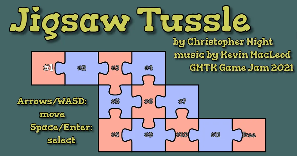 Jigsaw Tussle Cover art for Jigsaw Tussle