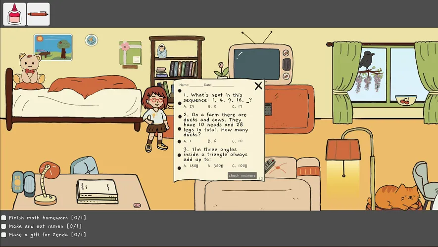 Run Away Stage 2 - Collect Clues and Items Run Away Puzzle Elements - Find Essential Objects