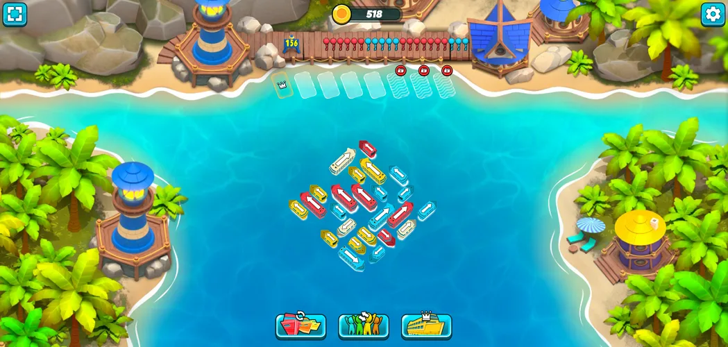 Ship Out Stage 2 - Match Colors Efficiently Ship Out Passenger Matching - Coordinate Ship Movements