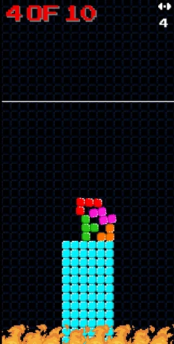 Tower Trials Stage 4 - Reaching the Goal Tower Trials Victory - Tower Reaches Target Line