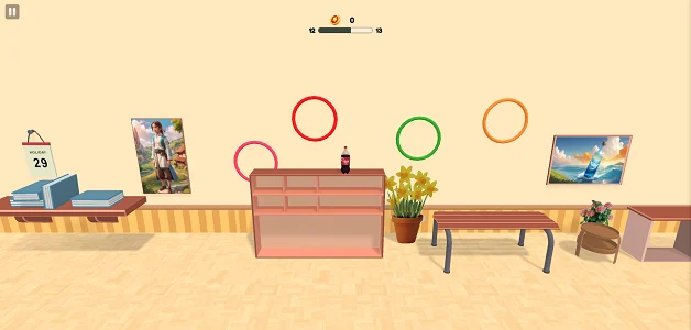 Bottle 3D Tap Intermediate Challenges