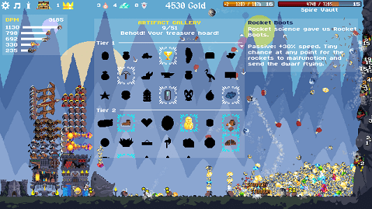 Dwarf Eats Mountain - Prestige Progression Dwarf Eats Mountain Prestige System