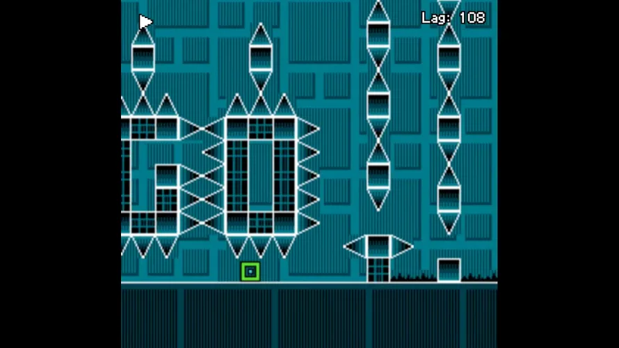 Famidash – Geometry Dash, but Retro screenshot 4
