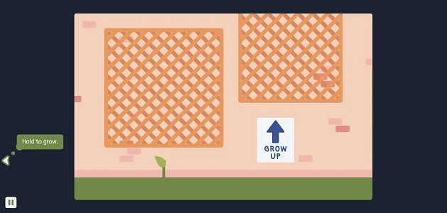 Trellis Game - First Trellises Trellis Game Beginning Climb