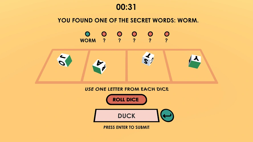 Word Dice screenshot 6