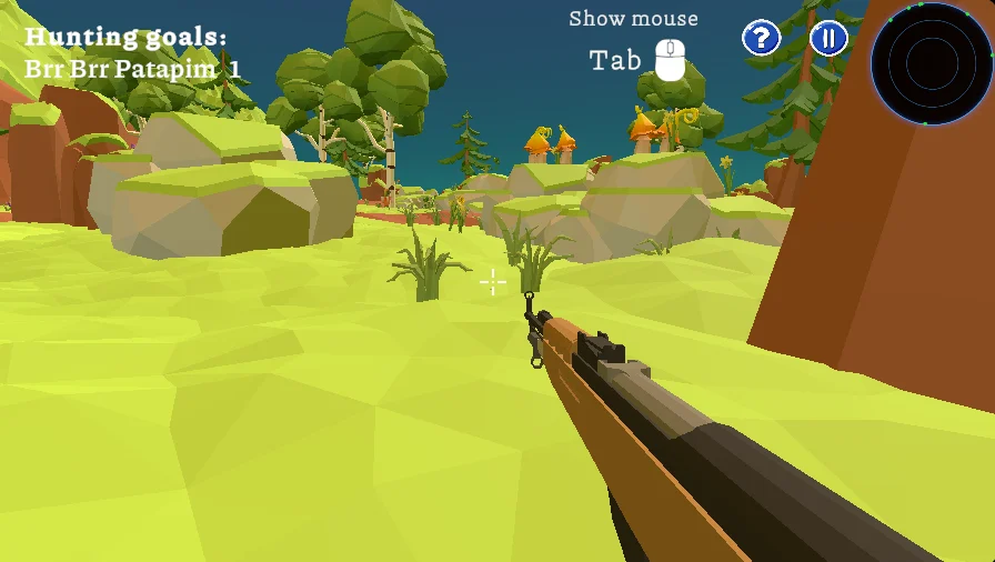 Italian Brainrot Hunting 3D screenshot 3