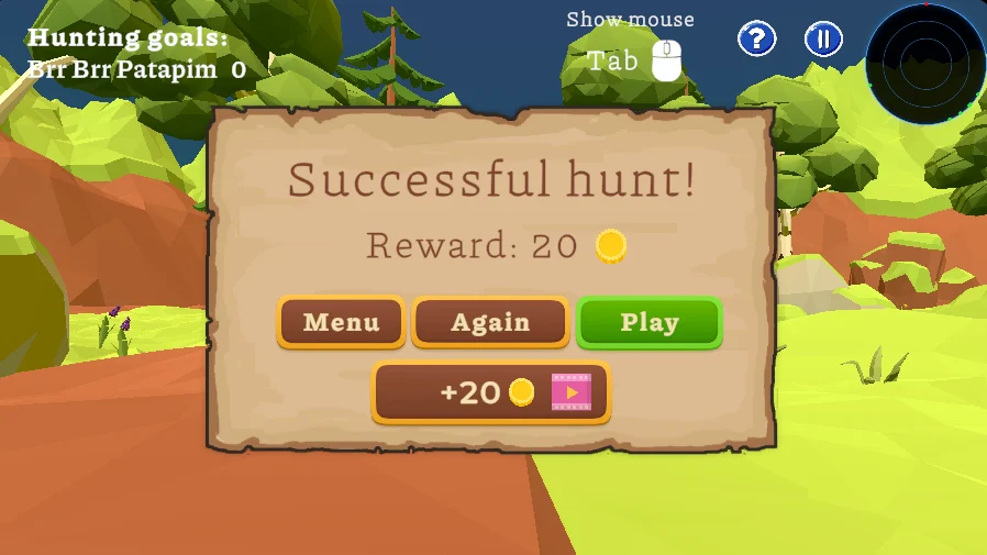 Italian Brainrot Hunting 3D screenshot 6