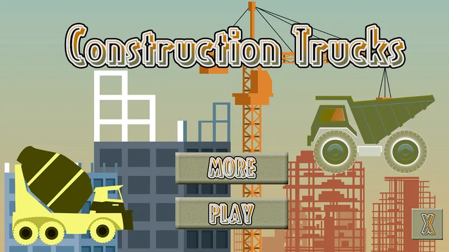 Cover art for Construction Trucks Jigsaw