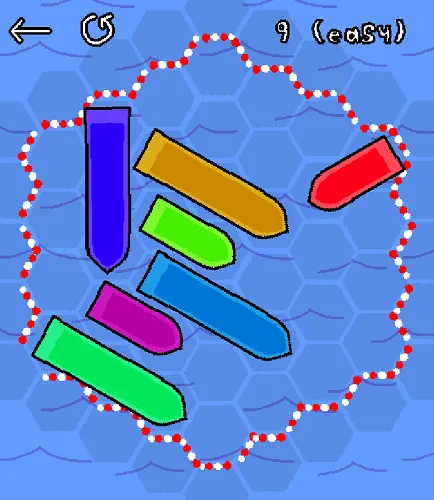 Hexagonal Rush Hour Stage 4 - Level Complete Hexagonal Rush Hour Victory - Clear the Exit Path