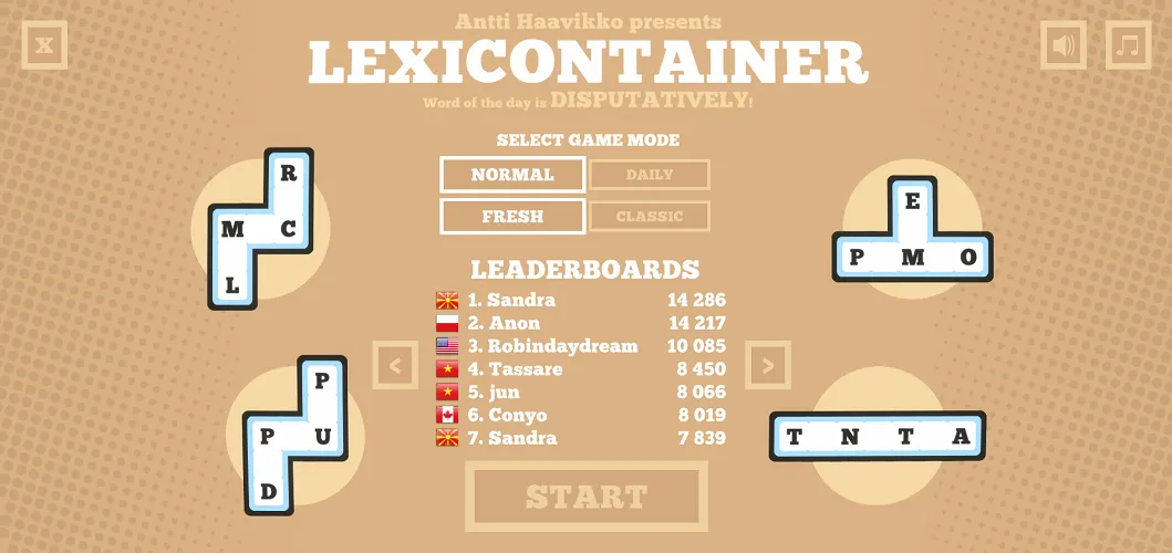 Cover art for Lexicontainer