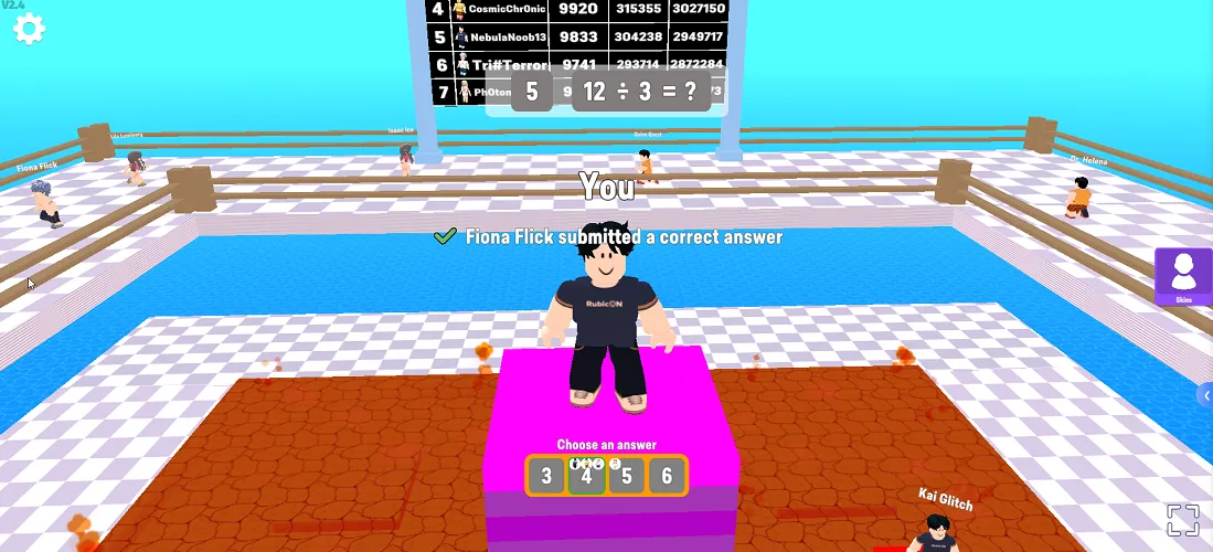 Math Lava Stage 4 - Extreme Math Survival Challenge Math Lava Endless Survival - Maximum Difficulty