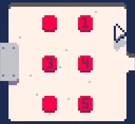Learning basic cursor mechanics Starting puzzle rooms