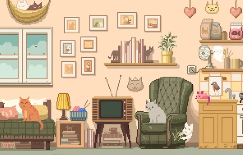 Six Cats Under Stage 2 - Rescue Your First Cat Six Cats Under First Puzzle - Learn Environmental Manipulation