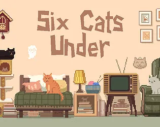 Cover art for Six Cats Under