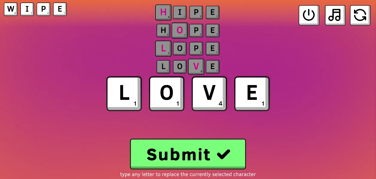 Word Loop Stage 4 - Close the Loop and Score Word Loop Completing the Loop - Return to Starting Word