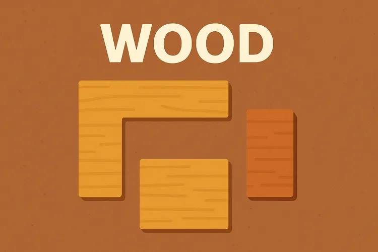 Wood Puzzle Games - Wooden Block Challenges Wood Puzzle Games Collection